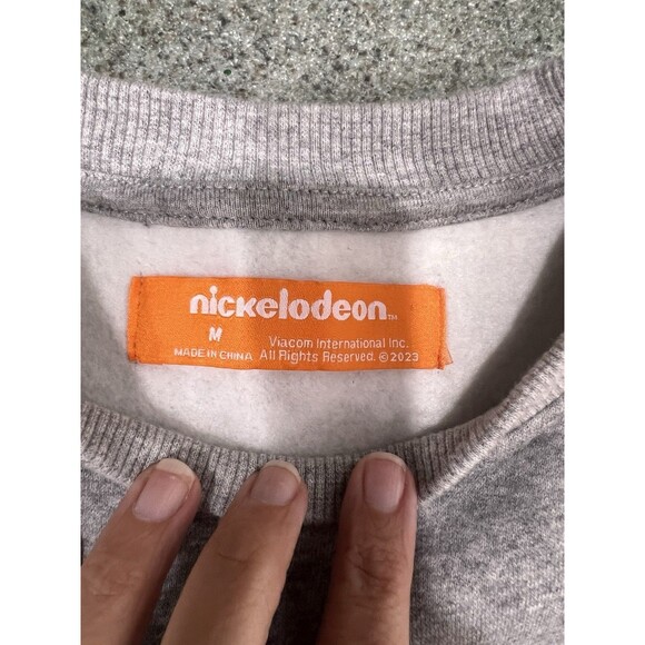 NICKELODEON AAAHH!! REAL MONSTERS Graphic Long Sleeve Sweatshirt Men Medium - Picture 9 of 11